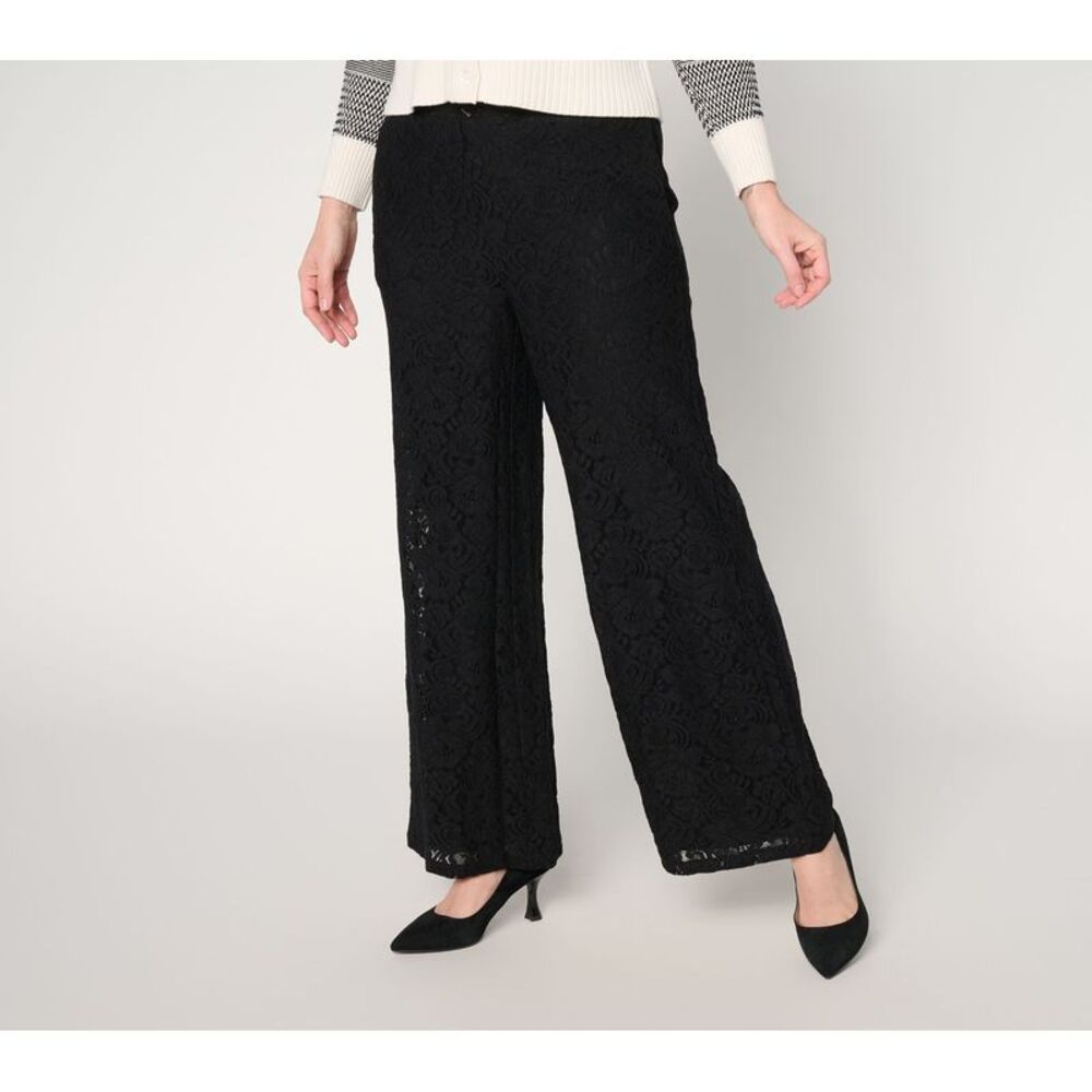 BEAUTIFUL by Lawrence Zarian Women's Petite Pants PL Make Your Black A723400